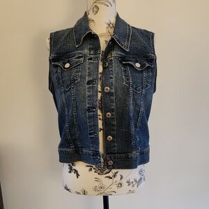 Levi's Classic Blue Denim Vest